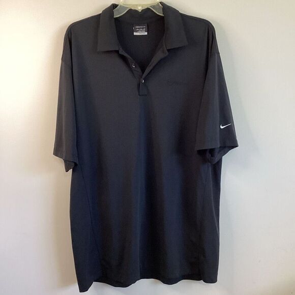 Nike Other - NIKE Men’s Golf Polo Shirt Black Fit Dry Size XL